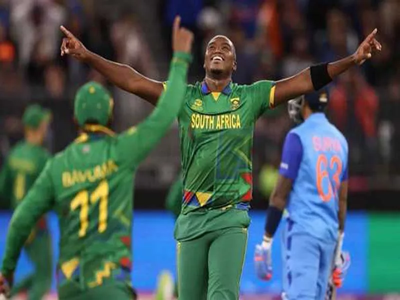Ngidi of SA will not play in the three-match T20I series against India.