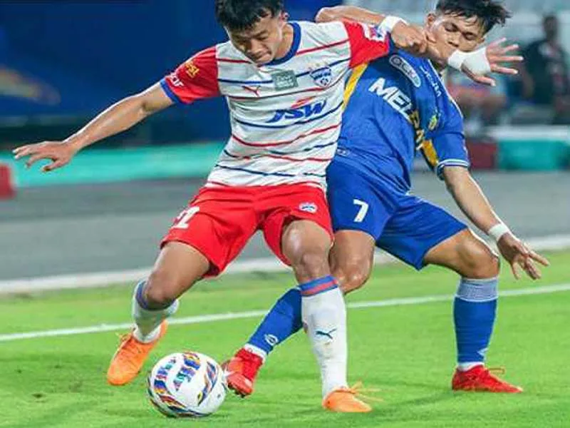 Bengaluru FC loses to Chennaiyin FC 2-0.