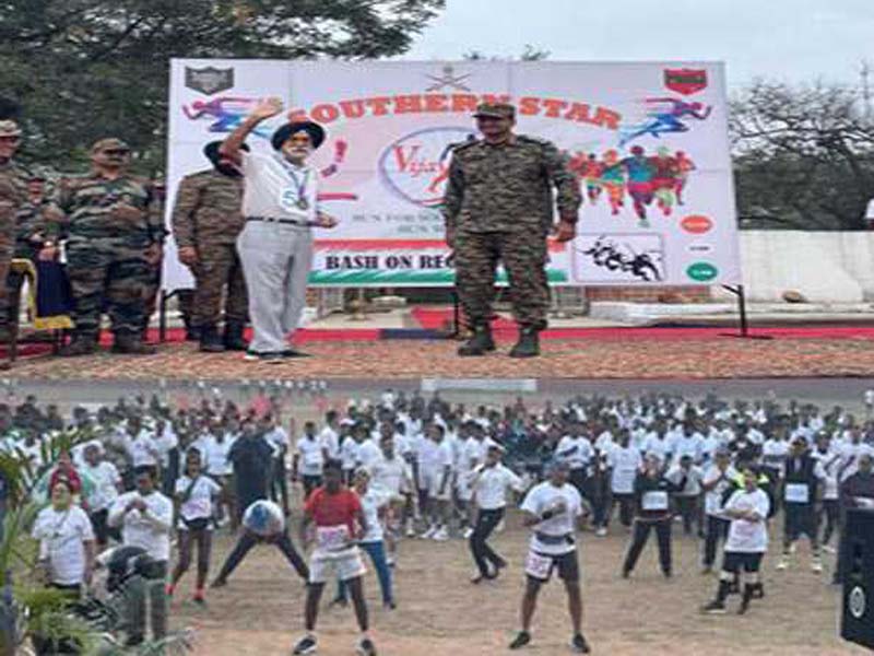 TASA hosts a wreath-laying ceremony in Secunderbaad on Vijay Diwas.