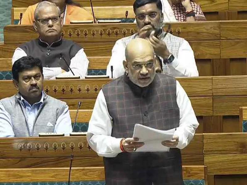 Amit Shah presents bills for amendments to replace the current criminal laws.