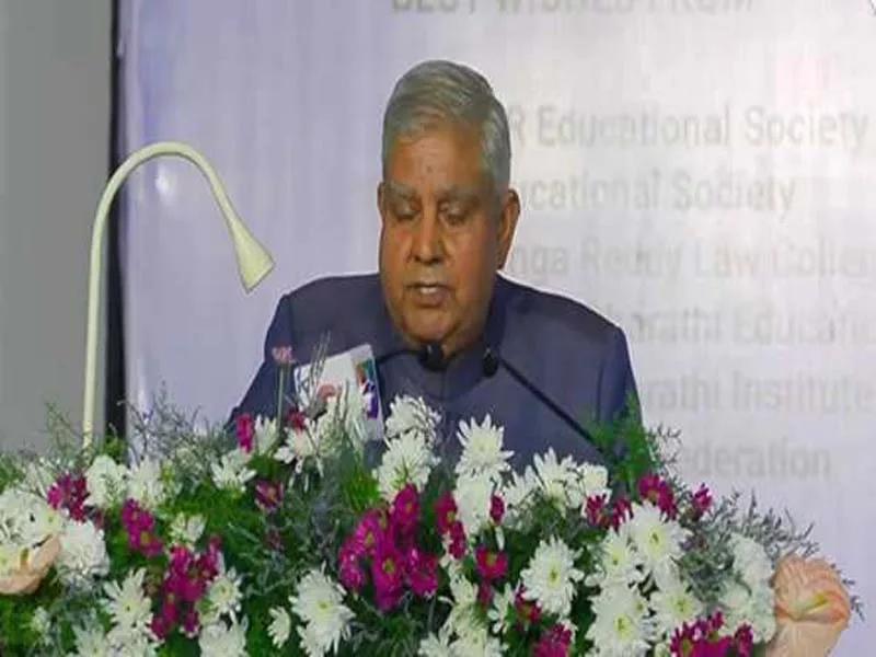 Vice-President honors late Telangana Judge Konda Madhav Reddy with a postal special cover