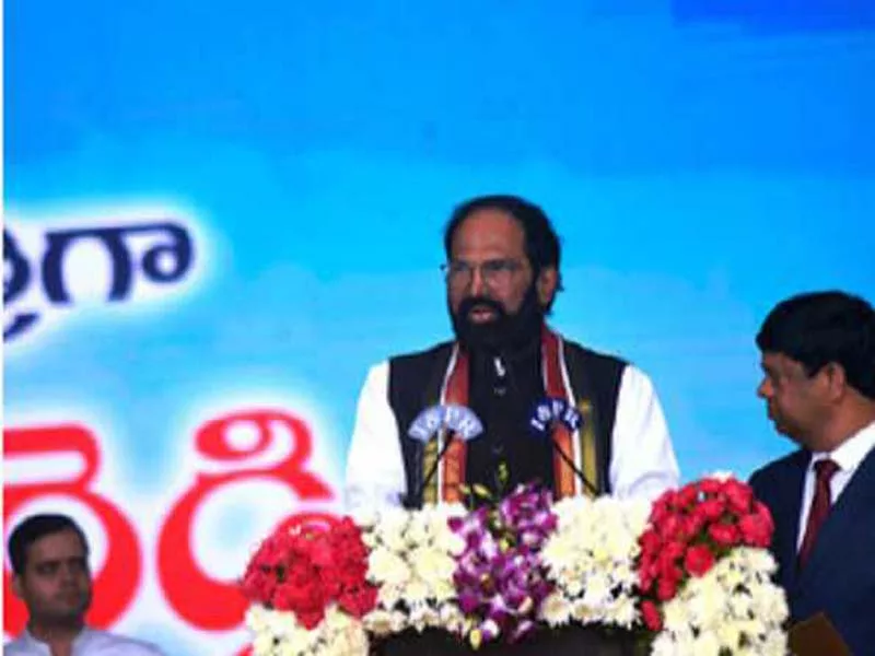 Uttam receives home; Telangana CM announces portfolios to 11 Ministers