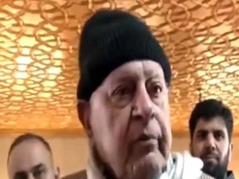 JK might suffer the same fate as Gaza if a diplomatic solution cannot be reached: Abdullah Farooq