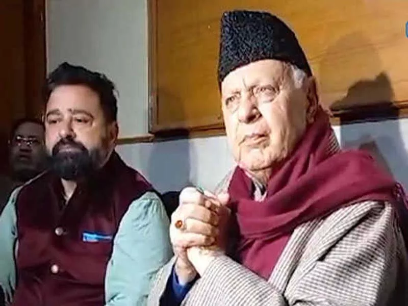 Claiming that Kashmir is peaceful and that a lot of people are going there won’t stop terrorism: From Farooq to the Center