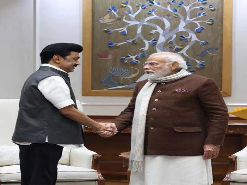 Cyclone/TN rains: Stalin meets with the PM, demands the immediate release of Rs. 9,033 cr, and declares a national emergency