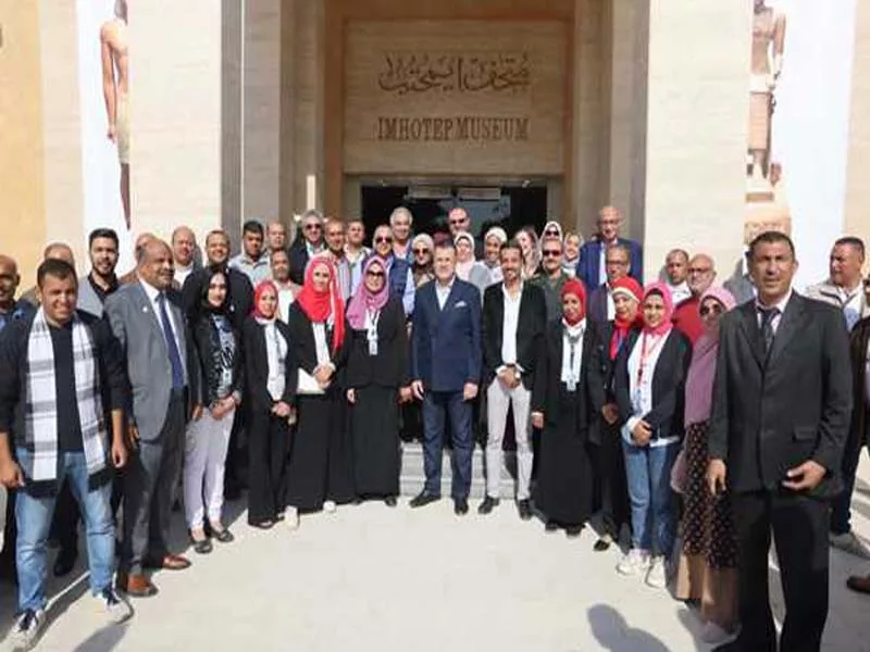 Following renovations, Egypt’s Imhotep Museum reopens.
