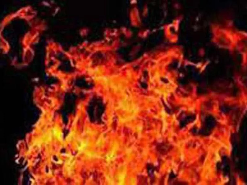 A fire in a bakery godown in Hyderabad, Telangana, injures fifteen workers. The chief minister expresses shock.