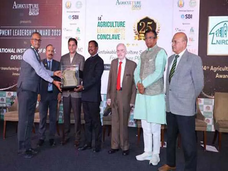 Development Leadership Award 2023 goes to Hyderabad-based NIRDPR.