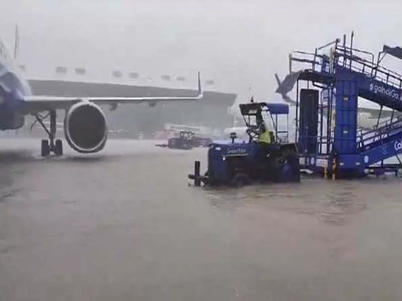 The landfall of Severe Cyclonic Storm “Michaung” is expected to be finished in the next two hours: IMD