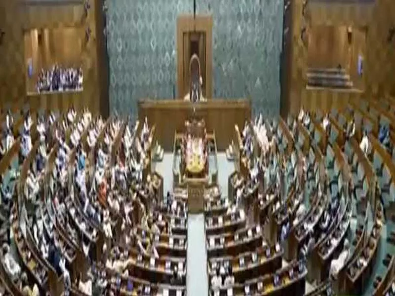 Following their victory in assembly elections, ten BJP members of parliament step down.
