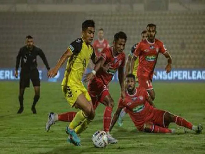 Hyderabad FC defeats NorthEast United and earns a point