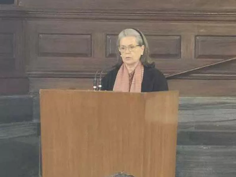 Government is suffocating democracy: Sonia Gandhi on the suspension of opposition MPs