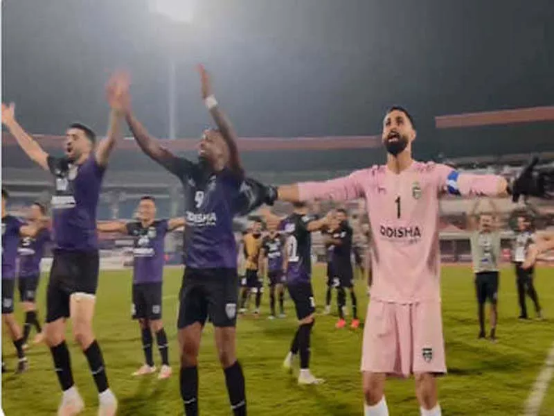 Odisha FC defeats Bashundhara Kings to advance to the AFC Cup Inter-Zone Semi-Final Playoffs.