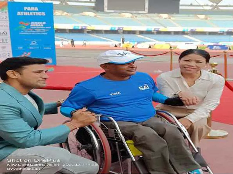 Monu Ghanghas keeps up her gold-winning Asian Paralympic form.