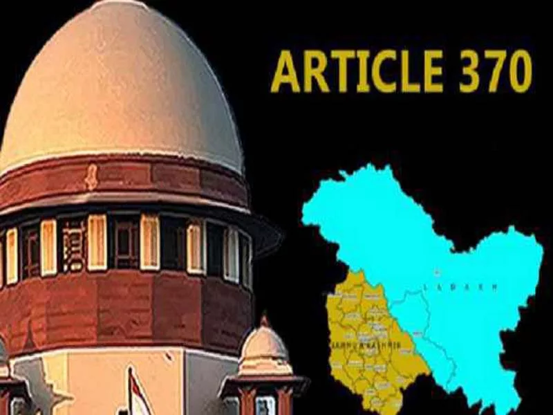 SC affirms the government’s decision to remove Article 370