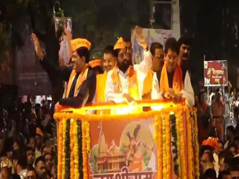 Maharashtra commemorates the consecration of Ram Lalla’s idol.