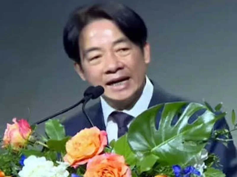The leader of Taiwan, who was just elected, promises to defend the island against Chinese threats.
