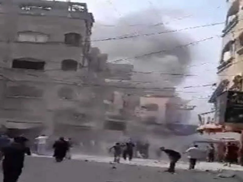 Israeli bombardment on Gaza City results in at least 20 deaths.