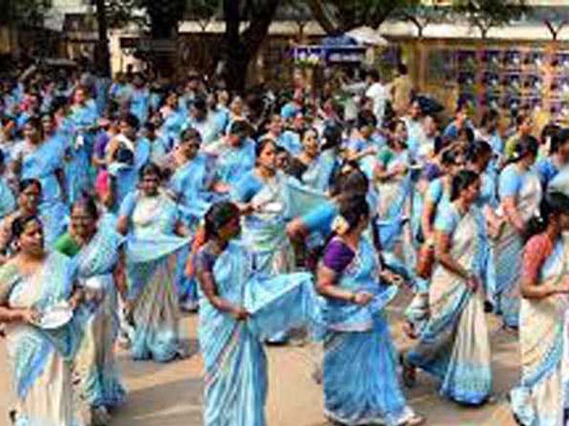 Anganwadi employees in AP put off their strike and return to work.