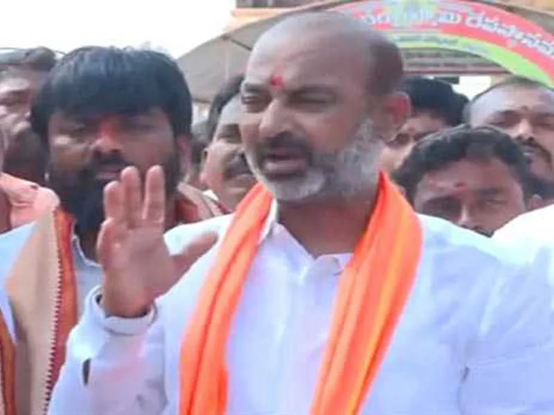 Bandi Sanjay wants the Telangana government to set January 22 as a public holiday.