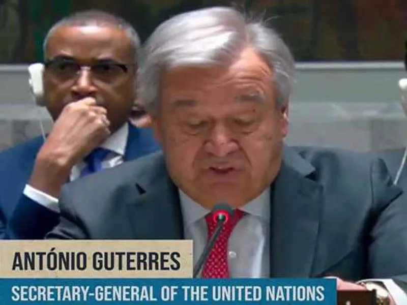 UN head warns of conflict escalation in Gaza