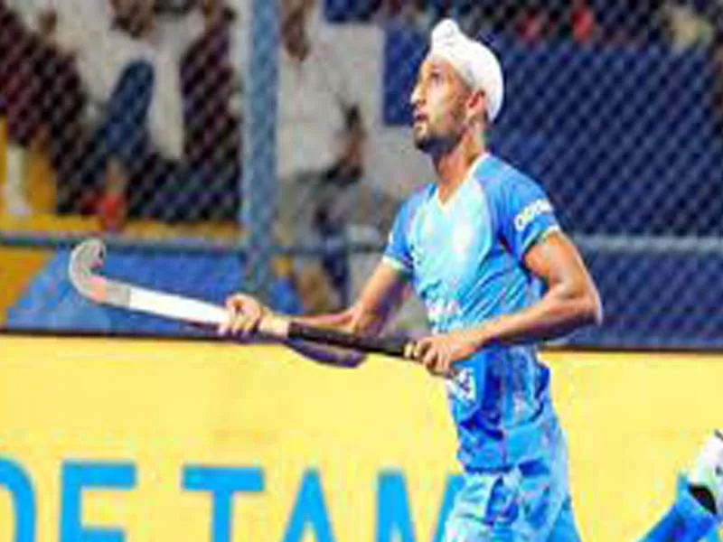 The Indian Men’s Hockey Team and France drew 2-2.