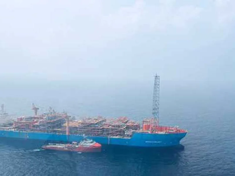 PM Modi celebrates as ONGC starts producing its “First Oil” from a deepwater project.
