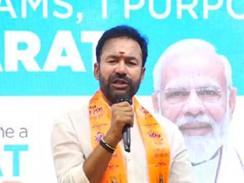 In Hyderabad, K Reddy opens the “Namo App Vikasit Bharat Ambassador Campaign” workshop.