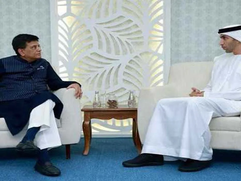 Goyal: India and the UAE want to increase bilateral trade to $100 billion.