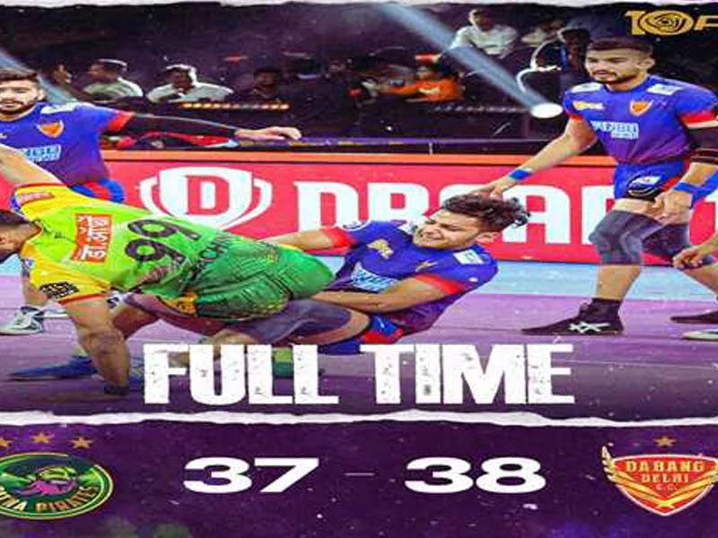 In the Pro Kabaddi League, Dabang Delhi defeated Patna Pirates.