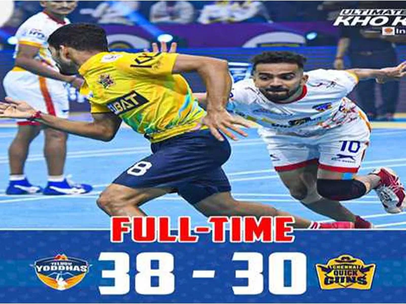 Ultimate Kho Kho semifinal berth secured by Telugu Yoddhas