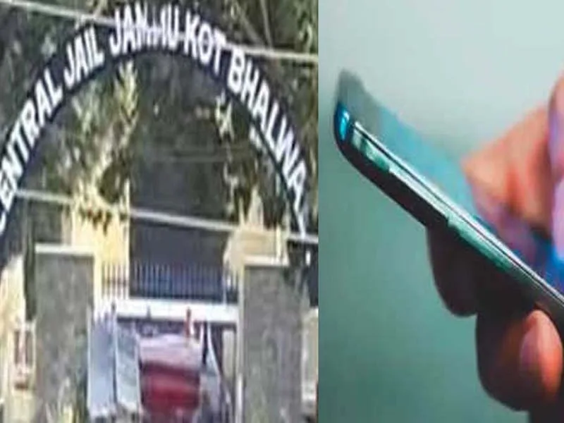 A cell phone was found in the possession of a high-security prisoner in Jammu. Central Prison