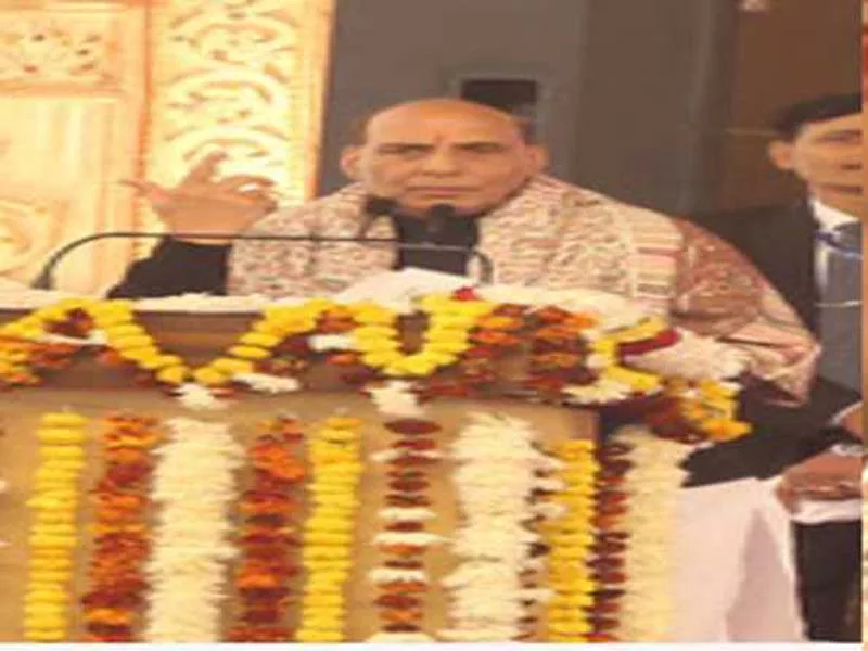 Receiving the saints’ blessings on New Year’s Day is an honor: Singh Rajnath