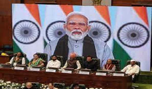 The way members of the house behave affects how productive the assembly is: Modi