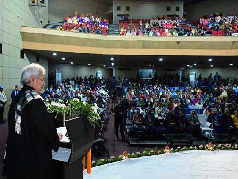 LG Sinha: J&K will shortly hold the first-ever Dogri Kavi Sammelan.