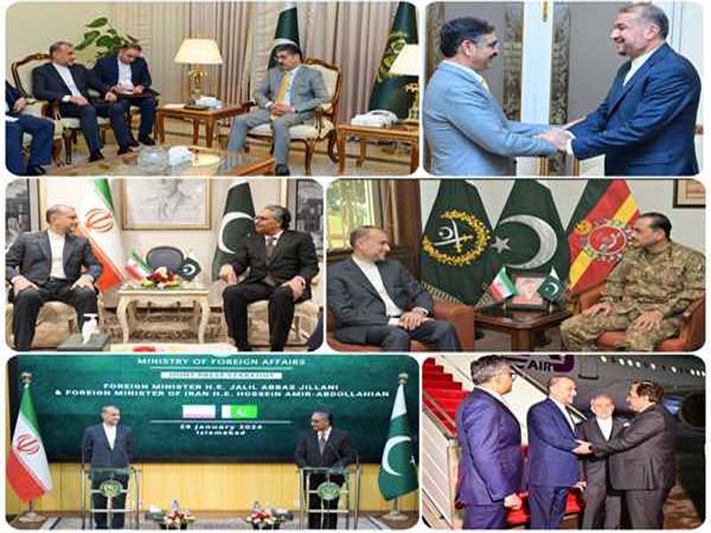 Pakistani PM reaffirms pledge to strengthen bilateral relations with Iran