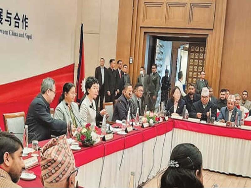 Nepal wants to strengthen relations and collaboration with China within the party.