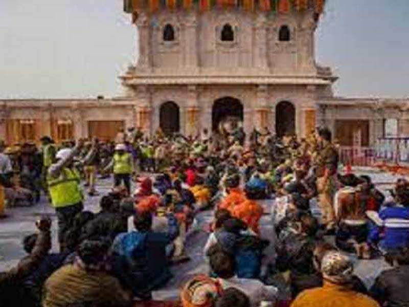 In six days, about 19L people pray to Lord Ram.