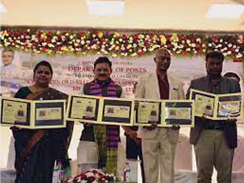Release of a special postal cover honoring Telangana’s Bhadrachalam Seetharama shrine