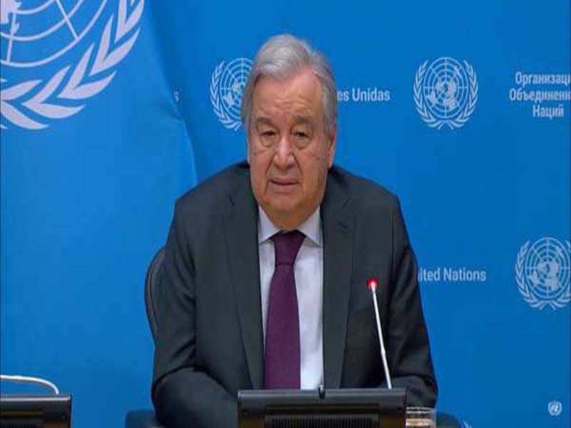 UN head urges unity in the pursuit of peace