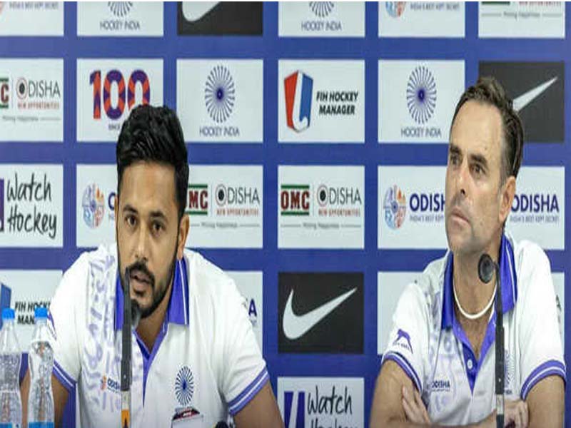 Ready to play Spain in the FIH Pro League is the Indian Men’s Hockey Team.