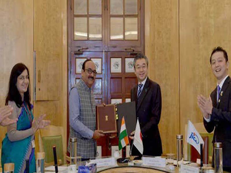 Japan pledges a 232.209 billion yen ODA loan for nine projects in India.
