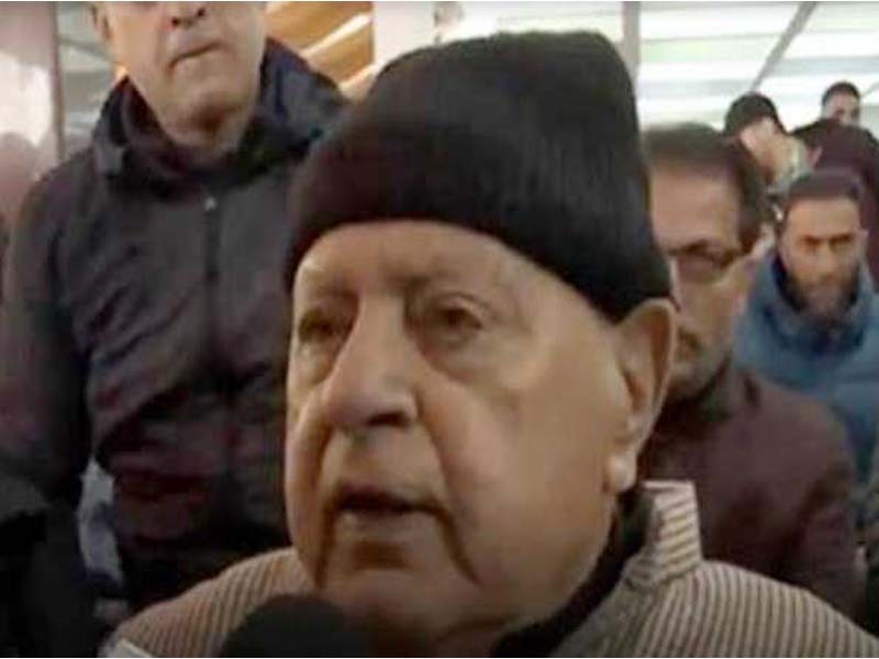 Farooq Abdullah commends the PM for launching Kashmir’s first electric train.