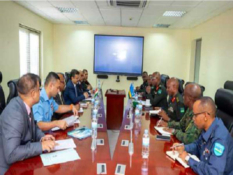 First-ever JDCC conference between Rwanda and India discusses enhancing defense cooperation.