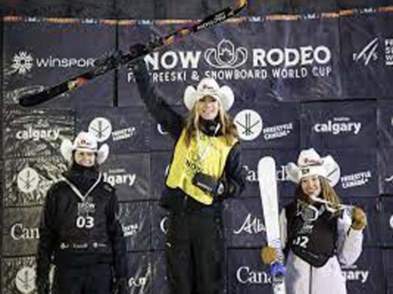 Gu Ailing wins her seventh straight to dominate the FIS Freeski World Cup Calgary stop.