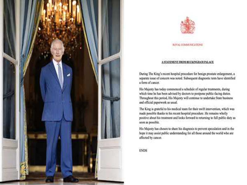The PM hopes that King Charles III of Britain recovers quickly.