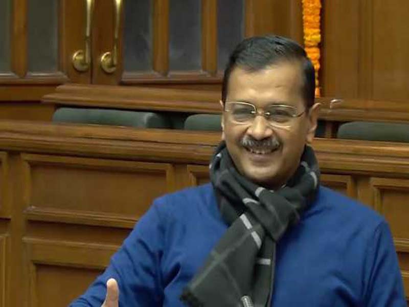 In the Delhi assembly, Kejriwal wins the trust vote and claims the AAP poses a danger to the BJP.