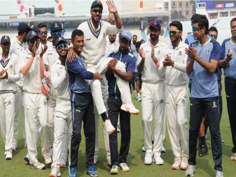 Manoj Tiwari, a former international, celebrated at Eden Gardens and said goodbye to cricket.