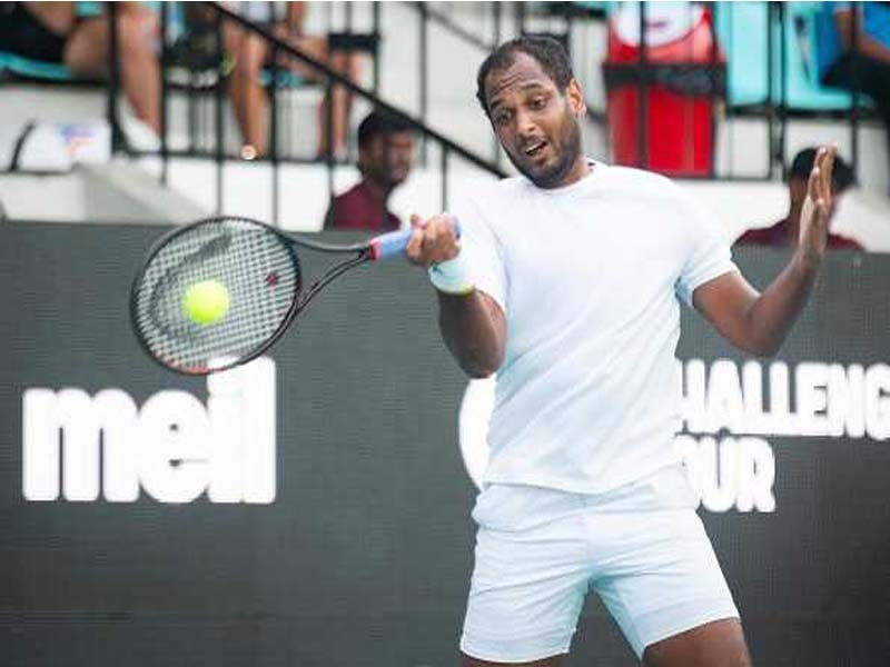 Davis Cupper Ramkumar wins the first game of the Indian challenge.