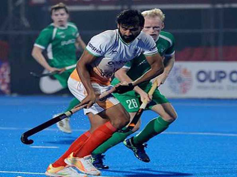 India wins the FIH Hockey Pro League match 1-0 over Ireland.